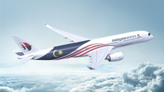 L'A350-900 de Malaysia Airlines - Crédit : Malaysia Airlines L'A350-900 de Malaysia Airlines - Crédit : Malaysia Airlines