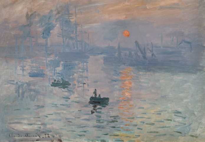Claude Monet, Impression, soleil levant, 1872, huile sur toile, 50 x 65 cm, musée Marmottan Monet, Paris - ©akg-images Claude Monet, Impression, soleil levant, 1872, huile sur toile, 50 x 65 cm, musée Marmottan Monet, Paris - ©akg-images