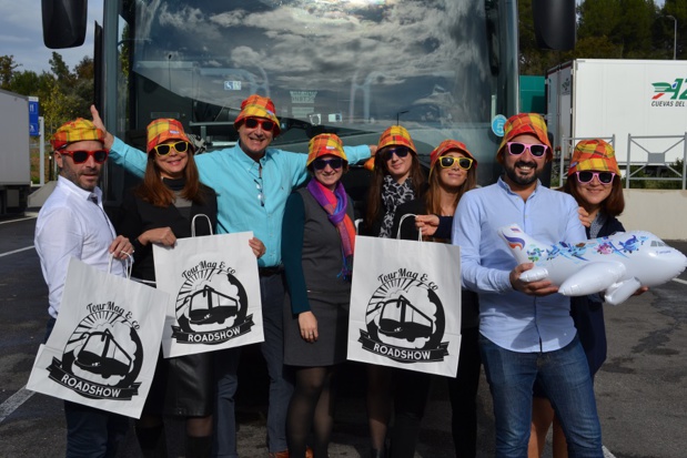 Les partenaires du TourMaG&Co Roadshow débarquent en Corse ! - Photo : M.C. Les partenaires du TourMaG&Co Roadshow débarquent en Corse ! - Photo : M.C.