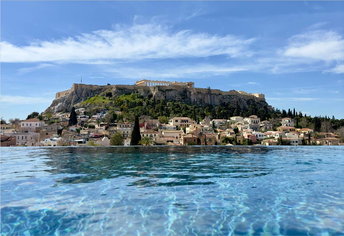 The Dolli dispose d'un emplacement fabuleux au pied de l'Acropole (© Grecotel) The Dolli dispose d'un emplacement fabuleux au pied de l'Acropole (© Grecotel)