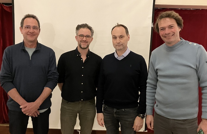 Le bureau de GREAT France, avec son président Pierre-Jean Romatet (à droite). @T.Beaurepère Le bureau de GREAT France, avec son président Pierre-Jean Romatet (à droite). @T.Beaurepère