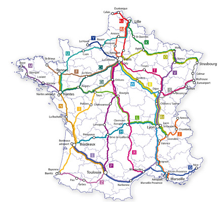 Le réseau Hiver 2015/2016 d'Isilines compte 26 lignes d'autocars en France - DR : Isilines