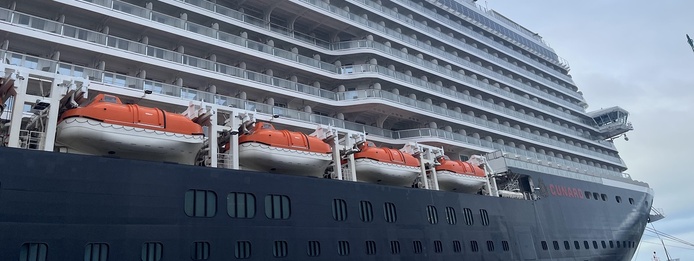 Le navire possède 14 ponts dont 13 accessibles aux passagers @LG Le navire possède 14 ponts dont 13 accessibles aux passagers @LG