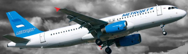 L'avion de Metrojet s'est écrasé dans le Sinaï le 31 octobre 2015 - Photo : Metrojet L'avion de Metrojet s'est écrasé dans le Sinaï le 31 octobre 2015 - Photo : Metrojet