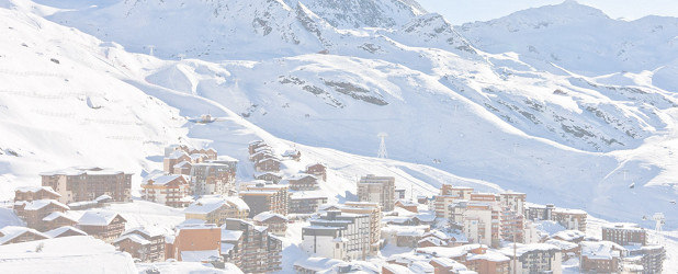 Les conditions météorologiques ne permettent pas d'ouvrir la station et le domaine skiable de Val Thorens le 21 novembre 2015 - Photo : Val Thorens