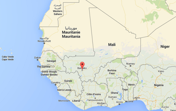 Des tirs ont été entendus depuis l'extérieur de l'hôtel à Bamako - DR : Google Maps