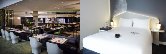 Les deux nouveaux hôtels d'AccorHotels à CDG compte 305 chambres chacun - Photos : AccorHotels