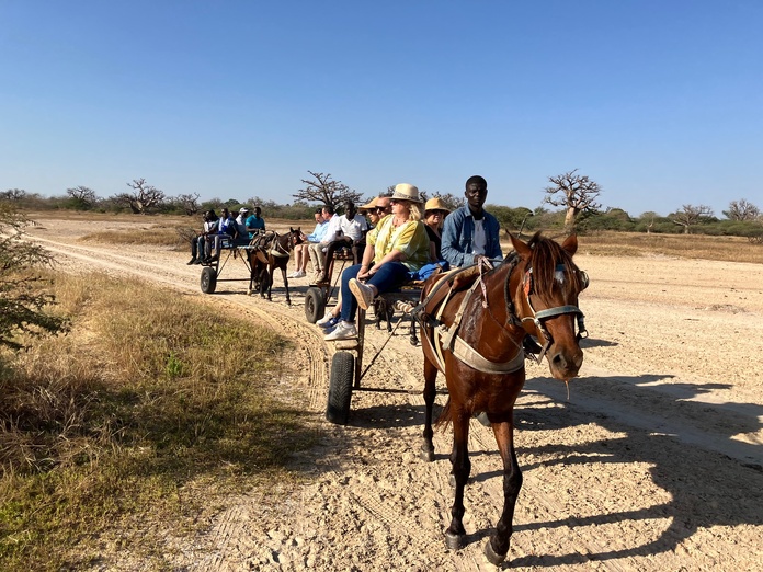 L'hôtel organise des balades en charrette. (c).T.Beaurepère L'hôtel organise des balades en charrette. (c).T.Beaurepère