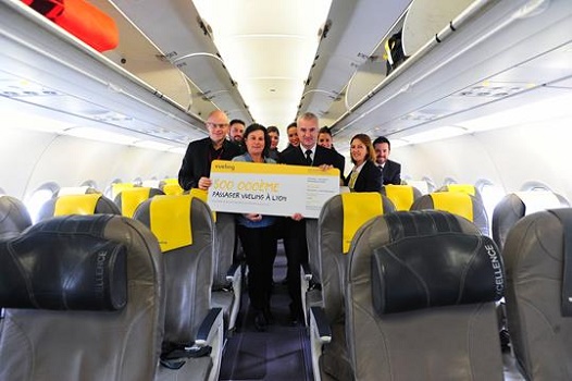 Vueling franchit le cap des 500 000 passagers à Lyon-Saint Exupéry