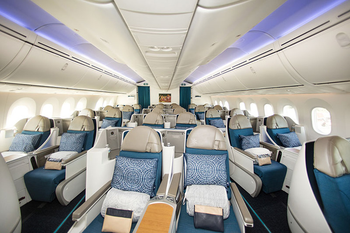 Classe Poerava Business © Grégoire LE BACON Classe Poerava Business © Grégoire LE BACON