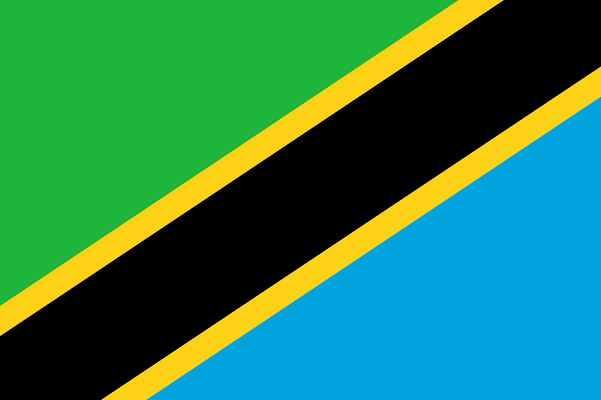 Drapeau de la Tanzanie - DR : Wikipedia