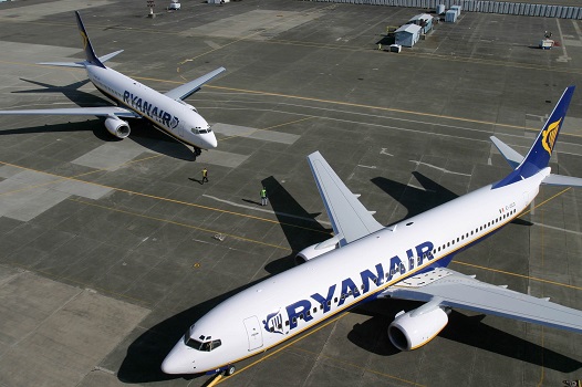 Ryanair a transporté 7,7 millions de passagers en 2015 - Photo : Ryanair