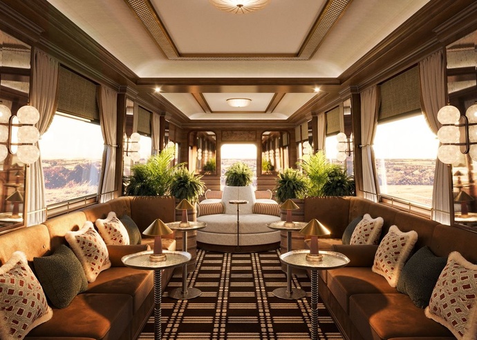 Le Bar du Britannic Explorer (© Belmond)