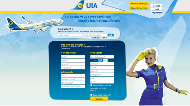 L'E-learning est toujours accessible sur le site formationagv-flyuia.com - DR L'E-learning est toujours accessible sur le site formationagv-flyuia.com - DR