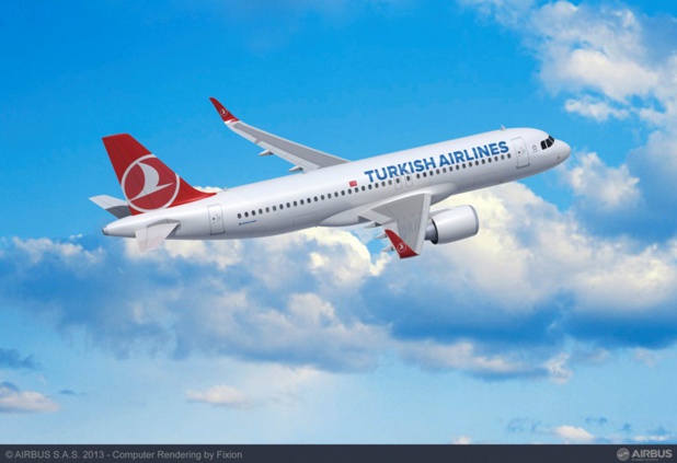 Les avions de Turkish Airlines bientôt aux couleurs de l'Euro 2016. DR-LAC