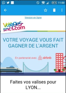 Tourisme collaboratif : Voyages-sncf.com s'associe à Airbnb