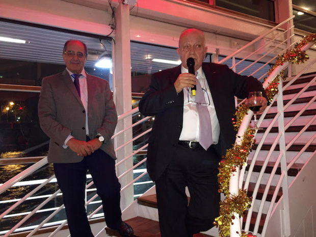 Jean-Pierre Mas et Raoul Nabet lors des voeux du SNAV et de l'APST. DR-JDL Jean-Pierre Mas et Raoul Nabet lors des voeux du SNAV et de l'APST. DR-JDL