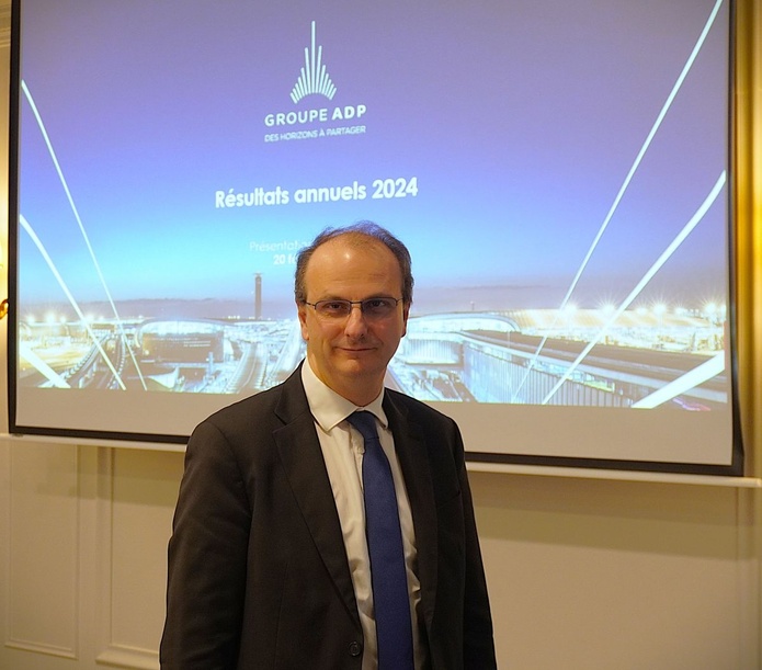 Philippe Pascal, nouveau PDG du groupe ADP depuis ce jeudi 20 février, à Paris - Photo : C.Hardin Philippe Pascal, nouveau PDG du groupe ADP depuis ce jeudi 20 février, à Paris - Photo : C.Hardin