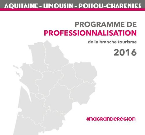 Région Aquitaine, Limousin et Poitou-Charente : le programme formation 2016 est sorti !