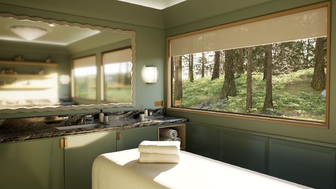 Voyage de luxe : le premier Spa sur rails arrive en Grande-Bretagne ! - Photo Thorne Studio Belmond Voyage de luxe : le premier Spa sur rails arrive en Grande-Bretagne ! - Photo Thorne Studio Belmond
