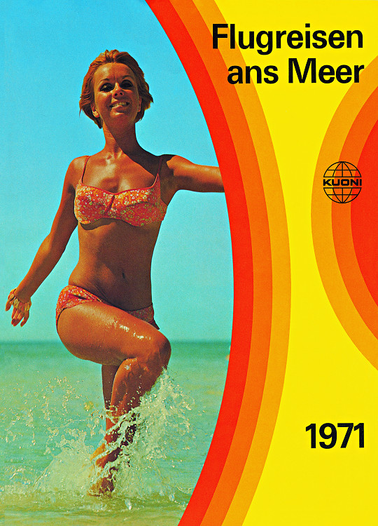 Brochure Kuoni Zurich, 1971 - Photo Kuoni DR