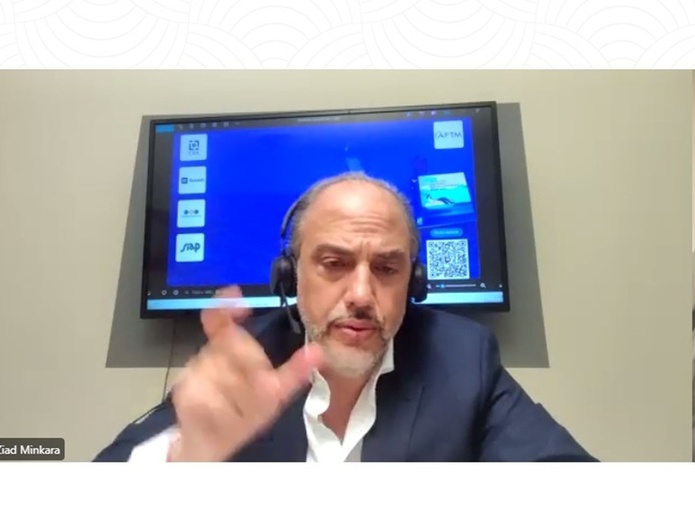 Invité de l'AFTM, Ziad Minkara n'a pas noté de ralentissement de voyage d'affaires en Europe depuis l'élection de Donald Trump @AFTM Invité de l'AFTM, Ziad Minkara n'a pas noté de ralentissement de voyage d'affaires en Europe depuis l'élection de Donald Trump @AFTM