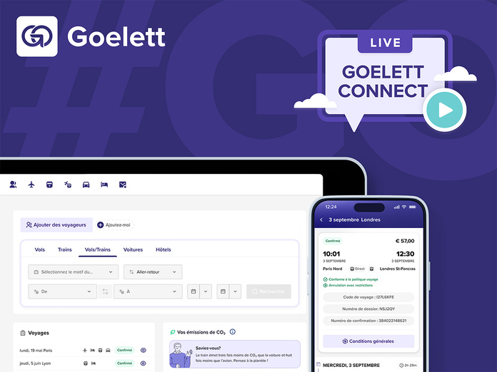 Goelett, your online solution for business travel © Goelett Goelett, your online solution for business travel © Goelett