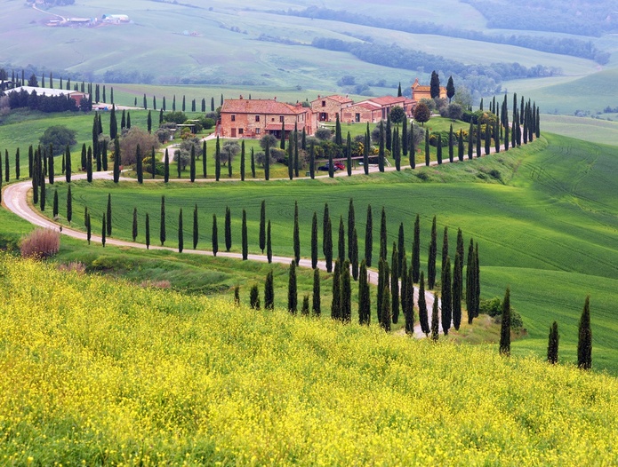 Les paysages de Toscane, si harmonieux, ont été complètement redessinés et aménagés par l'homme aux XIVe et XVe siècles - DepositPhotos.com, rechitansorin Les paysages de Toscane, si harmonieux, ont été complètement redessinés et aménagés par l'homme aux XIVe et XVe siècles - DepositPhotos.com, rechitansorin