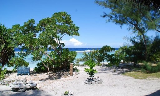 Emplacement du futur Warwick à Moorea Emplacement du futur Warwick à Moorea