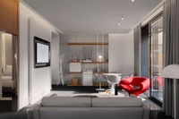 Une des nouvelles suites Air France à Paris CDG. Crédit: Air France