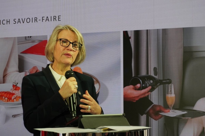 Anne Rigail : "Une célébration du made in France". Crédit C.Hardin