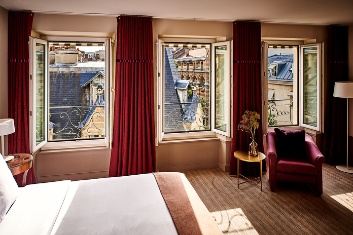 Chambre de luixe dans l'hôtel Parc St Severin (©Nicolas Lobbestael/Esprit de France)