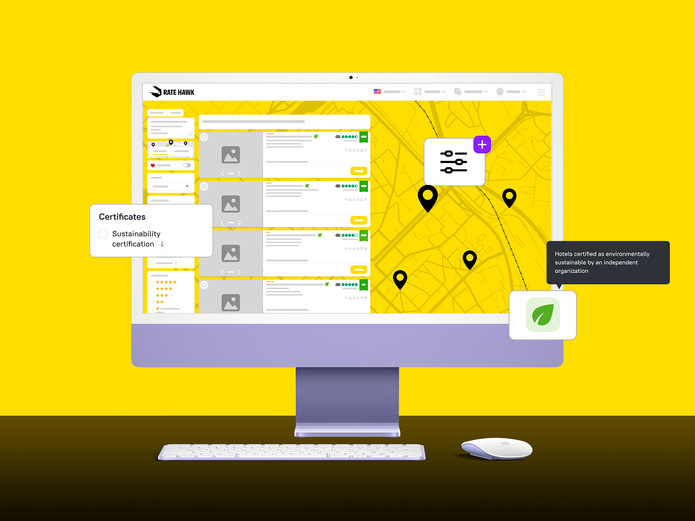 RateHawk déploie un nouvel outil de recherche d'hébergements écoresponsables - Photo : @RateHawk RateHawk déploie un nouvel outil de recherche d'hébergements écoresponsables - Photo : @RateHawk