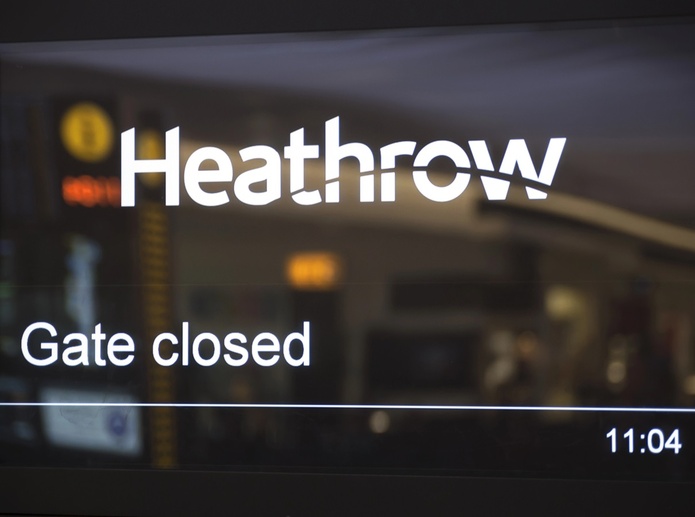 L'aéroport de Londres-Heathrow est entièrement fermé ce 21 mars 2025 - Depositphotos L'aéroport de Londres-Heathrow est entièrement fermé ce 21 mars 2025 - Depositphotos