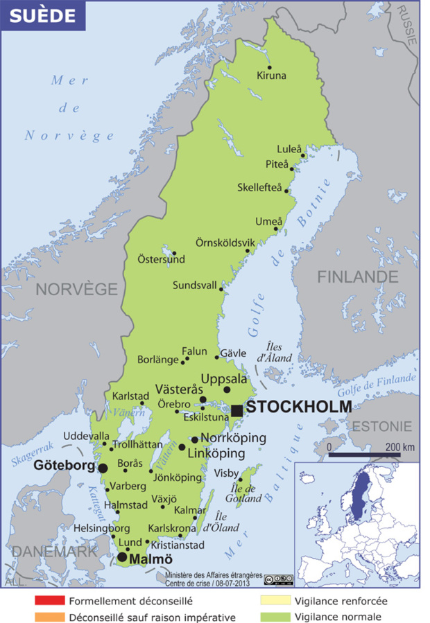 Suède : renforcement des mesures de sécurité à la frontière avec le Danemark