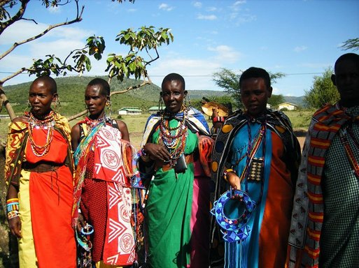Les femmes masaï Les femmes masaï