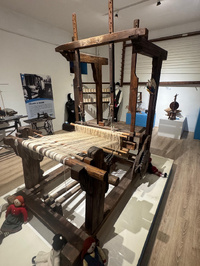 Un superbe métier à tisser /crédit JDL Un superbe métier à tisser /crédit JDL