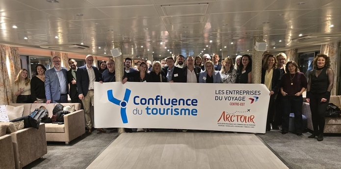 Les participants de la 2e édition de "Confluence du tourisme" à Lyon - Photo CE Les participants de la 2e édition de "Confluence du tourisme" à Lyon - Photo CE