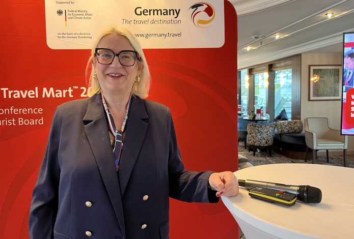 Petra Hedorfer, directrice générale de l’Office allemand du tourisme (©PB) Petra Hedorfer, directrice générale de l’Office allemand du tourisme (©PB)