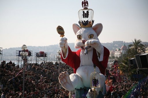 Nice : le Carnaval 2008 a connu une bonne affluence Nice : le Carnaval 2008 a connu une bonne affluence