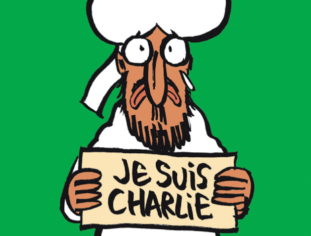 La Une de Charlie Hebdo parue le 14 janvier 2015, une semaine après les attentats à Charlie Hebdo - Photo DR