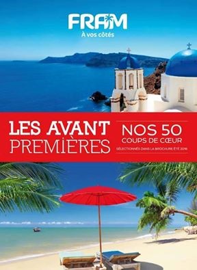 La couverture de la brochure "Avant Premières" été 2016 de FRAM - DR : FRAM