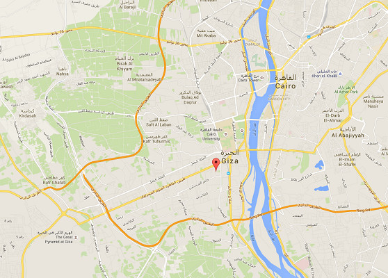 LEs deux hommes ont tiré sur l'autocar alors qu'il se trouvait sur l'avenue Al Haram au Caire - DR : Google Maps LEs deux hommes ont tiré sur l'autocar alors qu'il se trouvait sur l'avenue Al Haram au Caire - DR : Google Maps