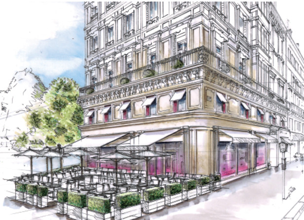 Le futur hôtel Fauchon  - Photo DR