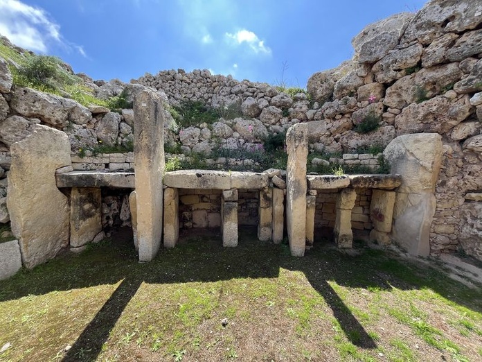A Gozo, les temples de Ġgantija n'ont pas encore livrés tous leurs secrets © PB)