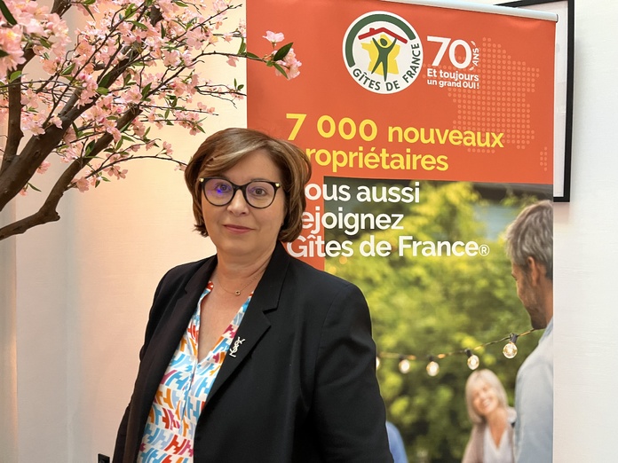 Solange Escure, directrice de la Fédération nationale des Gîtes de France (©PB)