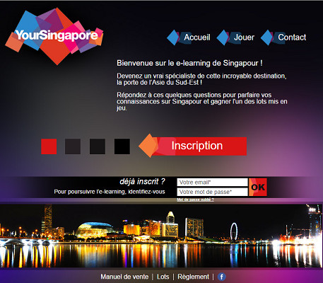 L'e-leaning de Singapour se déroule jusqu'au 31 décembre 2016 - Capture d'écran L'e-leaning de Singapour se déroule jusqu'au 31 décembre 2016 - Capture d'écran