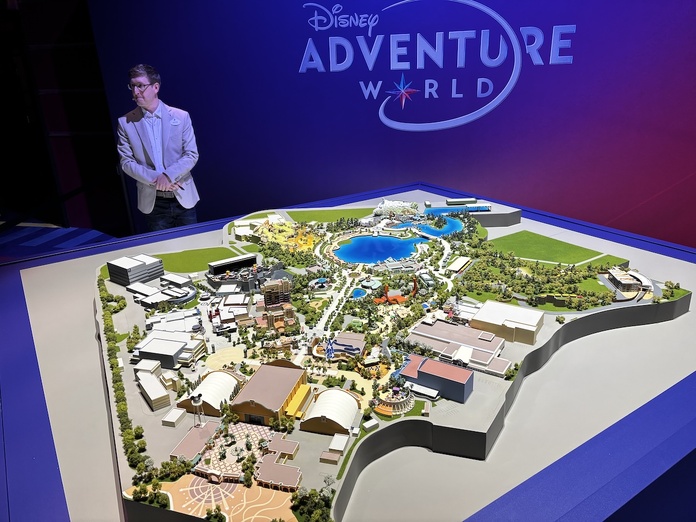 Maquette de Adventure World - ©AmeliaBrille