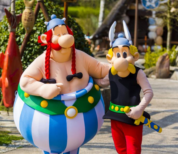 Astérix et Obélix au Parc Astérix - Copyright EAR 2015