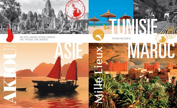 Mille-Lieux et Akiou : les brochures 2016 distribuées en agences de voyages